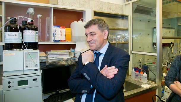 Александр Хлунов посетил ИБХ РАН и провел встречу с учеными