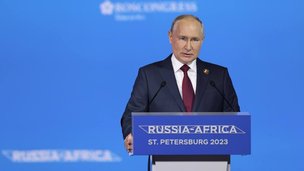Пленарное заседание экономического и гуманитарного форума «Россия – Африка»