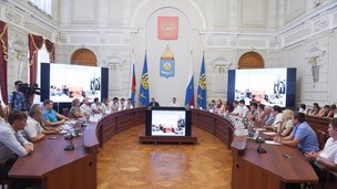 Губернатор Астраханской области провёл совещание с Советом молодых ученых и специалистов региона